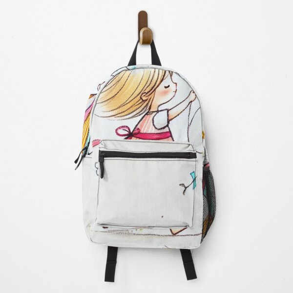 Item preview, The Girl and her Happy Comet designed and sold by Trac-Fusion.