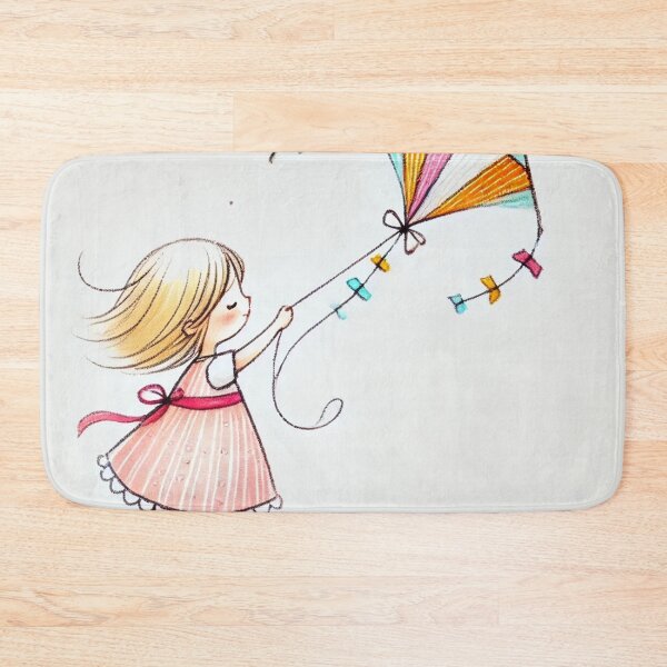 Item preview, The Girl and her Happy Comet designed and sold by Trac-Fusion.