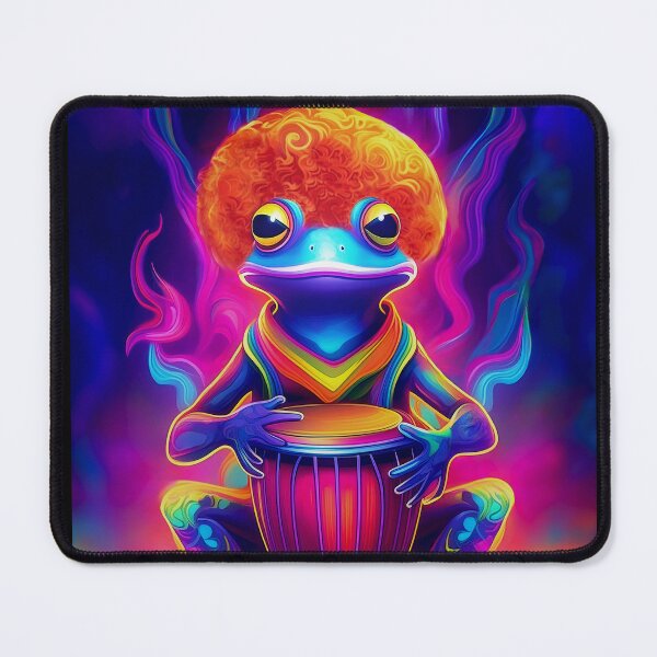 Item preview, Funky Frank the Frog designed and sold by caffin8ed.