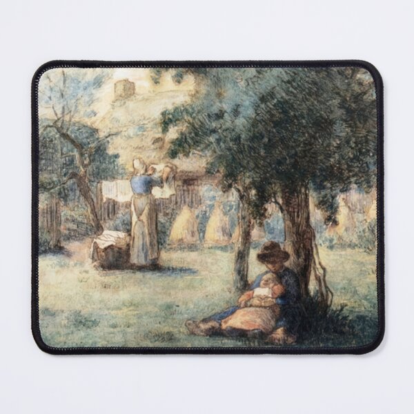 Item preview, jea- francois millet artist, jean francois millet art style, jean francois millet artwork, paintings by jean francois millet, jean-françois millet oeuvre designed and sold by diana-shaw.