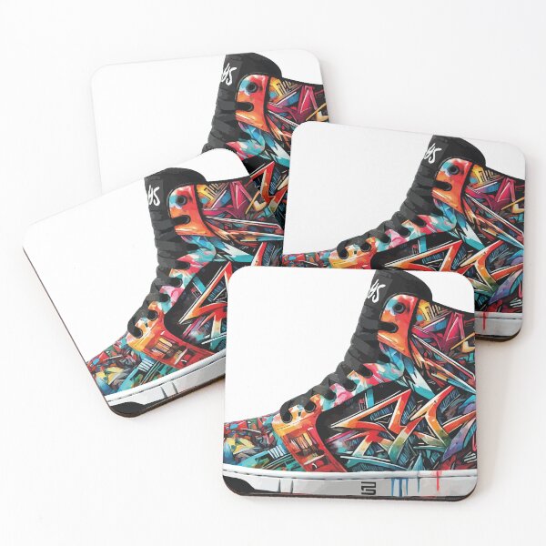 Item preview, man shoe in paint designed and sold by PixelStyleShop.