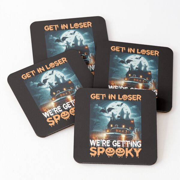Item preview, Get In Loser Spooky We’re Getting Halloween Ghost Trip designed and sold by AxelBrook.