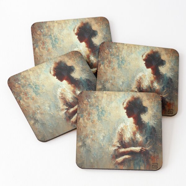 Item preview, woman in dark designed and sold by PixelStyleShop.