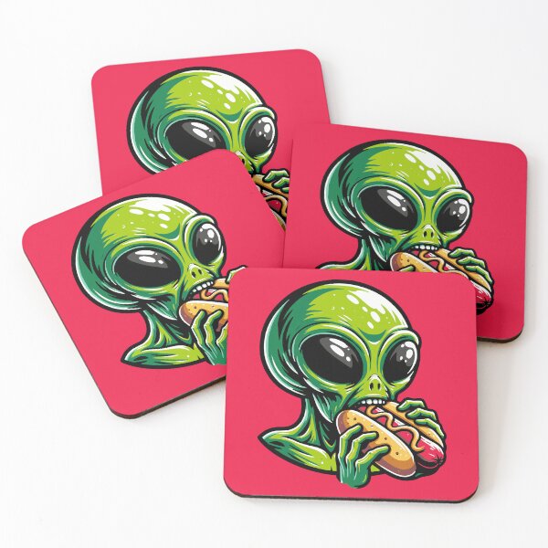 Item preview, Alien Hotdog designed and sold by roswellboutique.