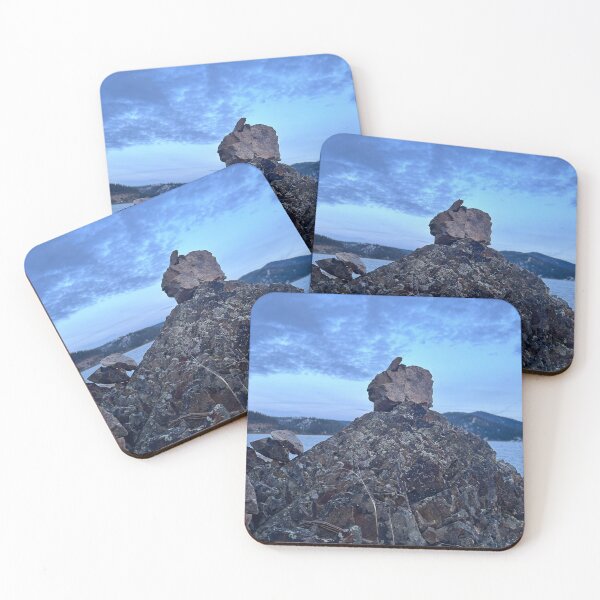 Item preview, Rocky Outcrop Under a Moody Sky  designed and sold by dinosinspace10.