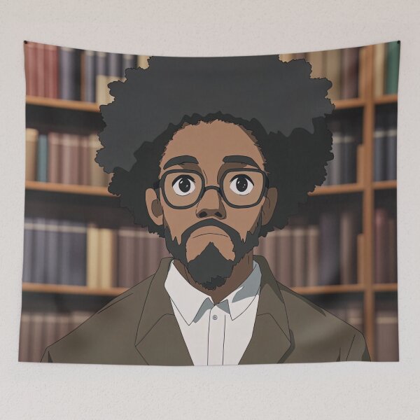 Item preview, Cornel West | Anime style designed and sold by ComicsFactory.