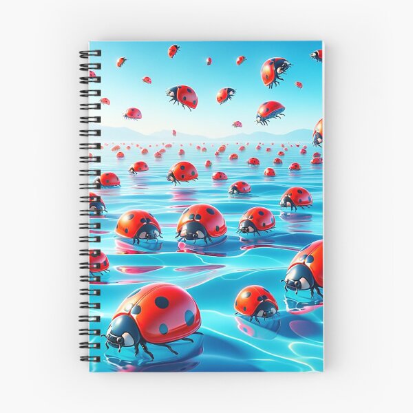 Item preview, Ladybug Invasion - Vibrations of Nature designed and sold by McZerrill.