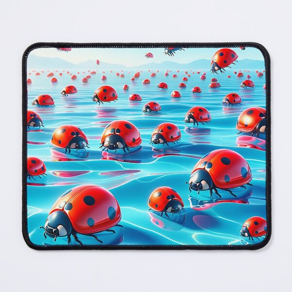 Item preview, Ladybug Invasion - Vibrations of Nature designed and sold by McZerrill.