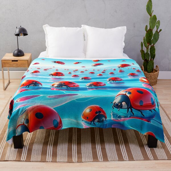 Item preview, Ladybug Invasion - Vibrations of Nature designed and sold by McZerrill.