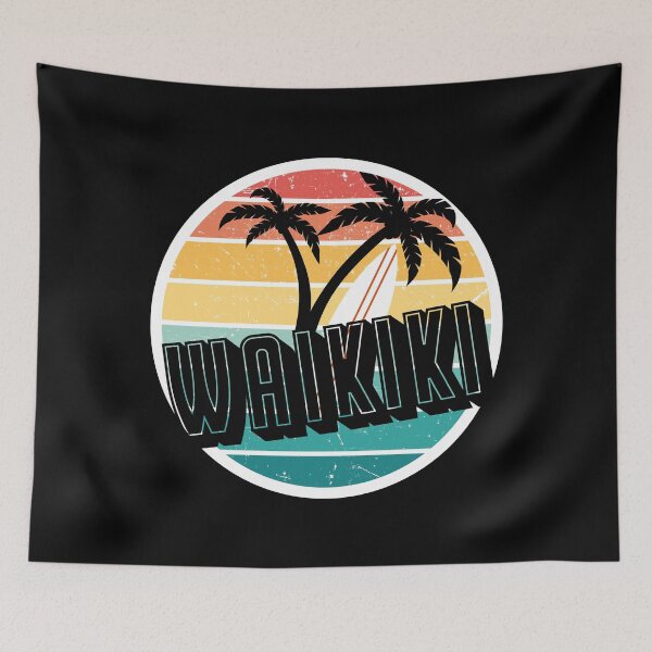 Item preview, Waikiki, Surf Destination designed and sold by Pau Baz.