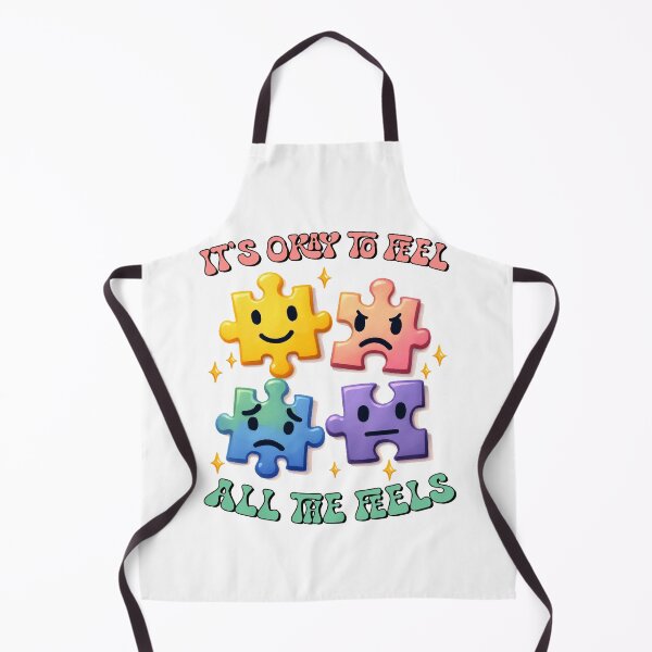 Item preview, It's Okay To Feel All The Feels, Counselor Teacher ADHD Anxious Mental Health, Speech Therapy, BCBA, ABA Therapist, AAC designed and sold by behindthefacts.