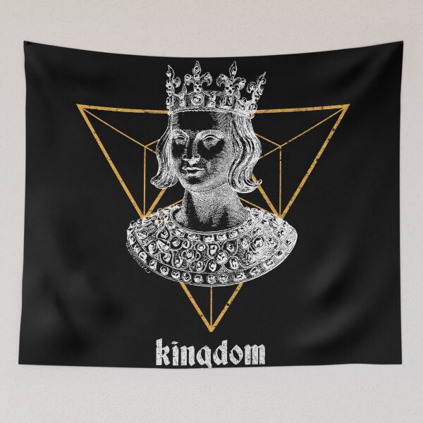 Item preview, Abstract Geometric Queen Statue Art T-Shirt – Modern and Minimalistic Design designed and sold by DrawHandArt.