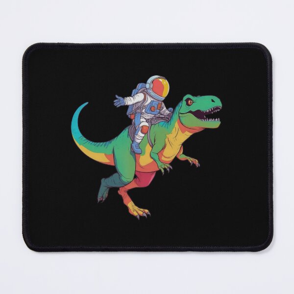 Item preview, Astronaut Riding T-Rex Dinosaur Astro T-Rex Space Gift designed and sold by DrawHandArt.