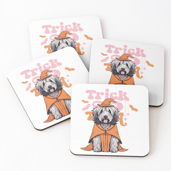 Item preview, Trick or Treat: Bergamasco Shepherd Dog in Halloween Costume designed and sold by GoodyPaws.