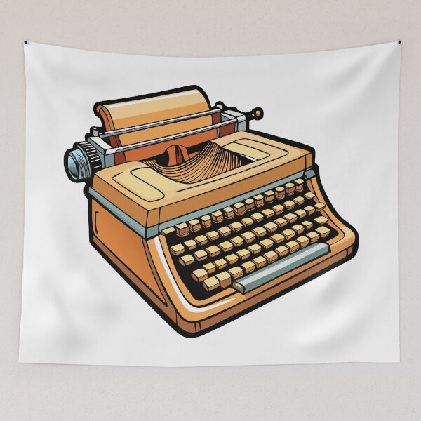 Item preview, Retro Vintage Typewriter  designed and sold by GraphicsClub.