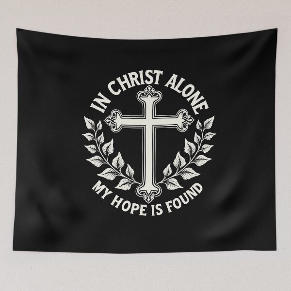 Item preview, In Christ Alone My Hope Is Found Christian Faith designed and sold by Hananiah Merch.
