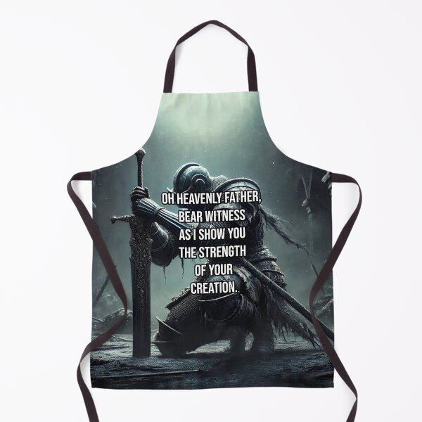 Item preview, Bear Witness Knight's Prayer in the Shadow of Battle designed and sold by Printend _.