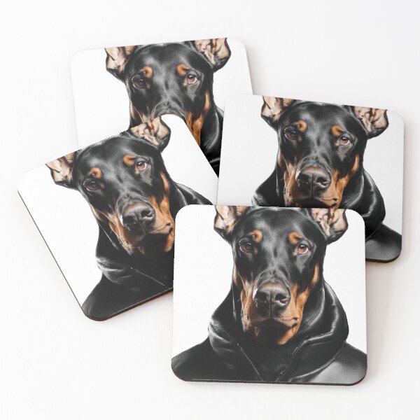 Item preview, natural ear doberman designed and sold by Ideal7.