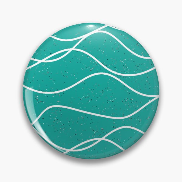 Item preview, Duck egg wave pattern designed and sold by AmyJStickers.