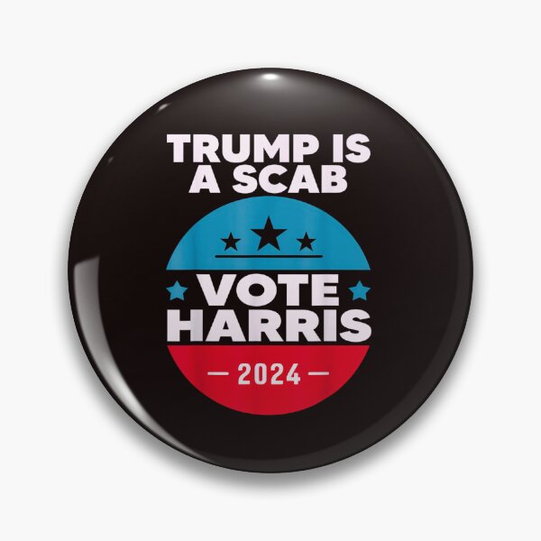 Item preview, Trump is a scab vote Harris 2024 designed and sold by LOLANeshop.