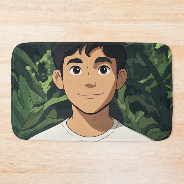 Item preview, Costa Rican man, portrait | Anime style designed and sold by ComicsFactory.