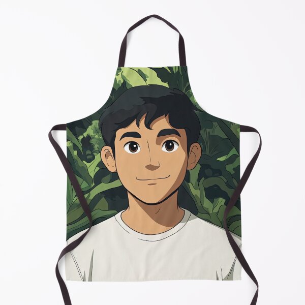 Item preview, Costa Rican man, portrait | Anime style designed and sold by ComicsFactory.