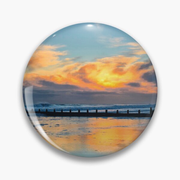 Item preview, Sunrise Reflections on Blyth Beach designed and sold by Violaman.