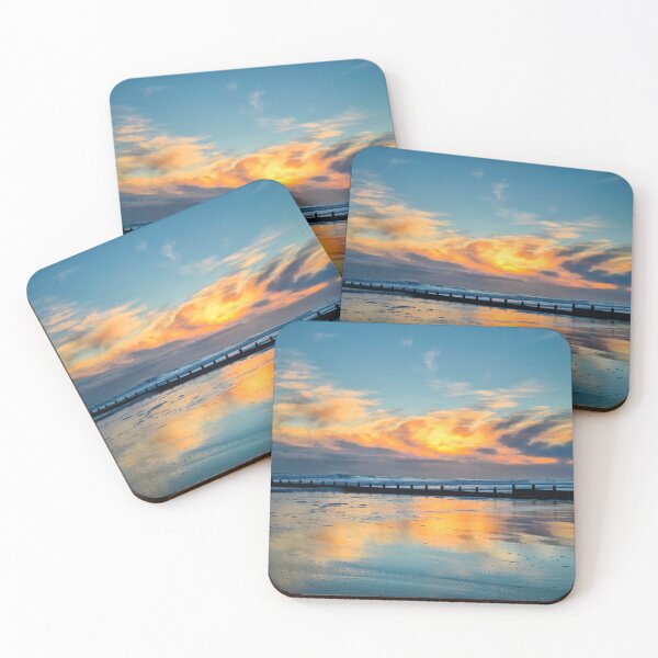 Item preview, Sunrise Reflections on Blyth Beach designed and sold by Violaman.