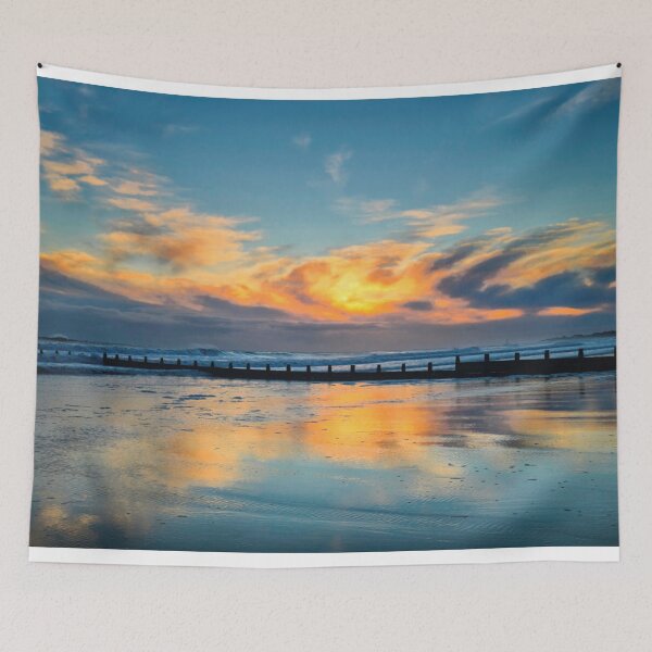 Item preview, Sunrise Reflections on Blyth Beach designed and sold by Violaman.