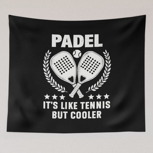 Item preview, Padel It's Like Tennis But Cooler  designed and sold by MO DESIGNS.