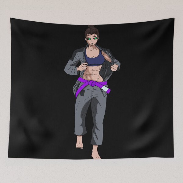 Item preview, Noel Kova, Awakened Aura (Purple Belt,Gray Gi) designed and sold by MDHairston2.