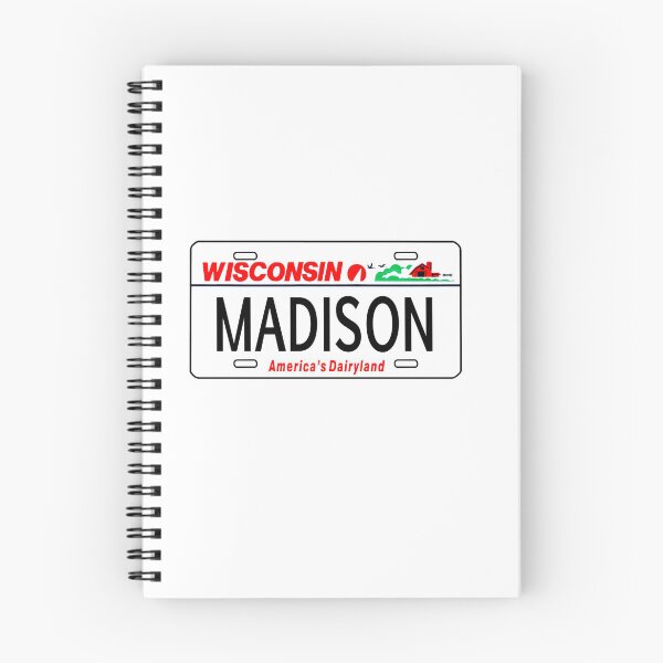 Item preview, Madison Wisconsin License Plate designed and sold by delmarvastickers.
