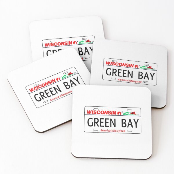 Item preview, Green Bay License Plate designed and sold by delmarvastickers.