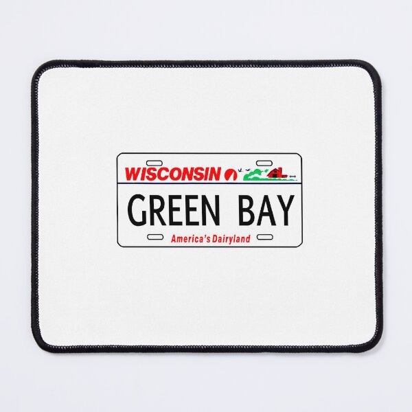 Item preview, Green Bay License Plate designed and sold by delmarvastickers.