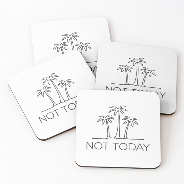 Item preview, Chilled Palms - Not Today T-Shirt designed and sold by ChicTeeLab.