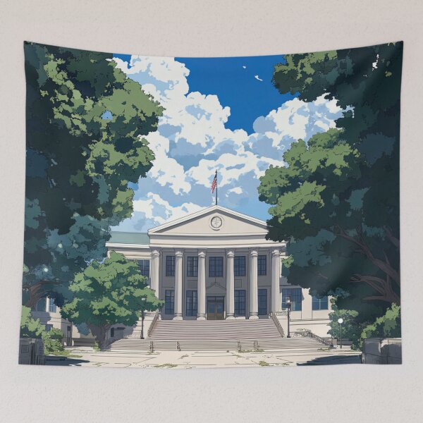 Item preview, Courthouse | Anime style designed and sold by ComicsFactory.