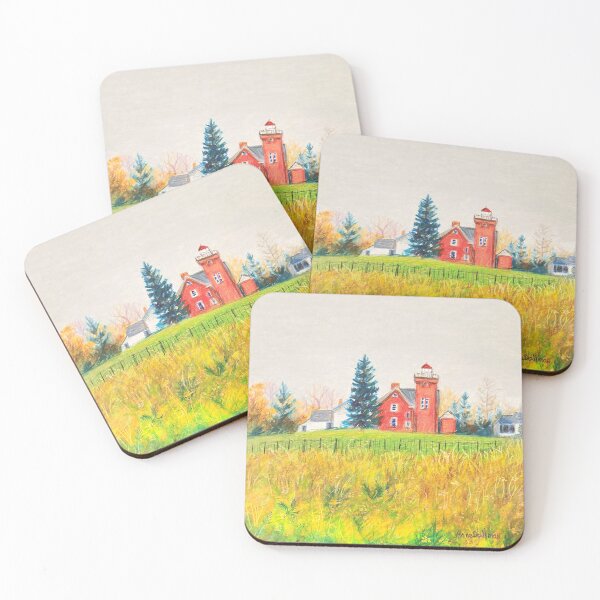 Item preview, Lighthouse in Two Harbors Minnesota in the fall designed and sold by Anne Dallman.