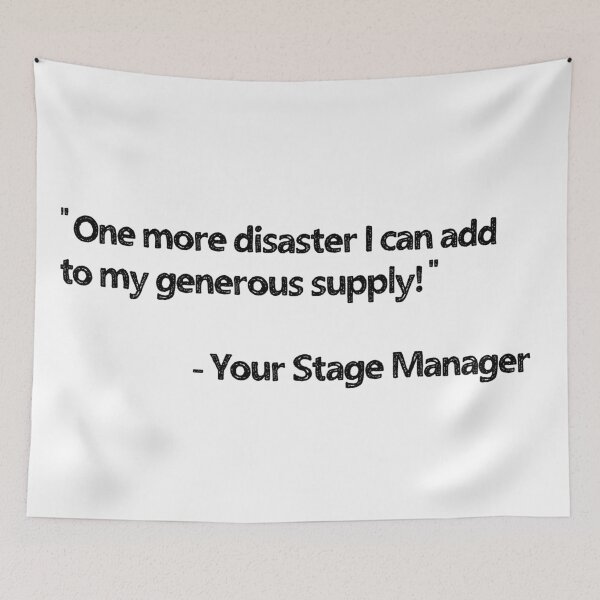 Item preview, Love, Your Stage Manager designed and sold by Theatre Thoughts.
