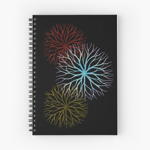 Item preview, Tricolor Fractal Burst RGB on Black designed and sold by Fractalyze.