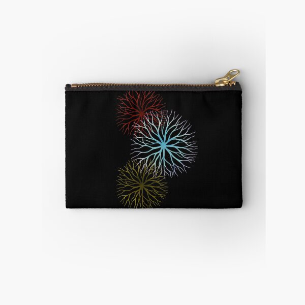 Item preview, Tricolor Fractal Burst RGB on Black designed and sold by Fractalyze.