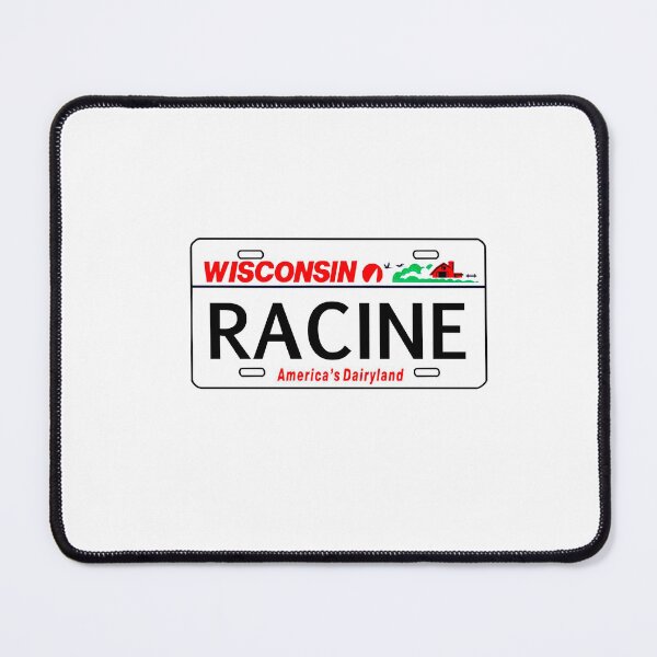 Item preview, Racine Wisconsin License Plate designed and sold by delmarvastickers.