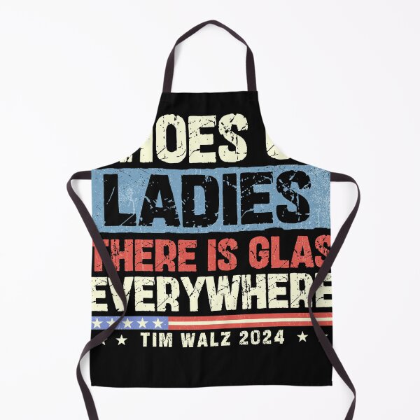 Item preview, Shoes on Ladies There is glass everywhere Harris Walz 2024 designed and sold by RayanSmiley.