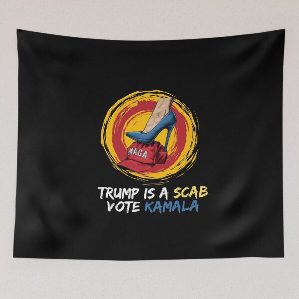 Item preview, Trump-Is-A-Scab-Vote-Kamala designed and sold by Only Legends.