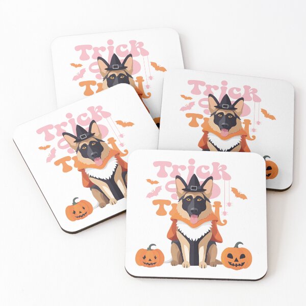 Item preview, Trick or Treat: German Shepherd Dog in Halloween Costume designed and sold by GoodyPaws.