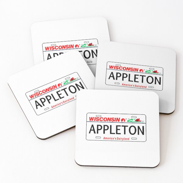 Item preview, Appleton Wisconsin License Plate designed and sold by delmarvastickers.