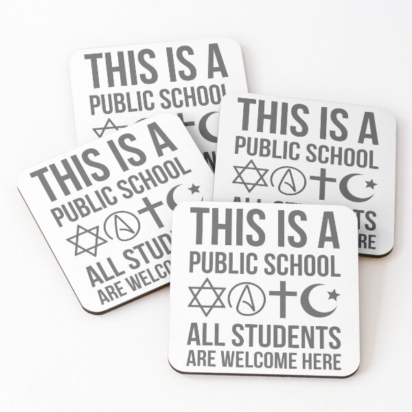 Item preview, All students are welcome at public schools  designed and sold by Rachel the Artist .