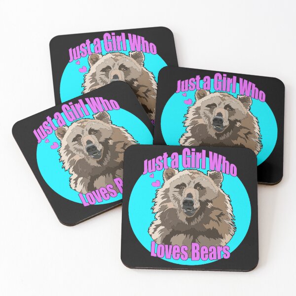 Item preview, Just a Girl who Loves Bears | Gift for Bear Lover designed and sold by Marian Murdoch.