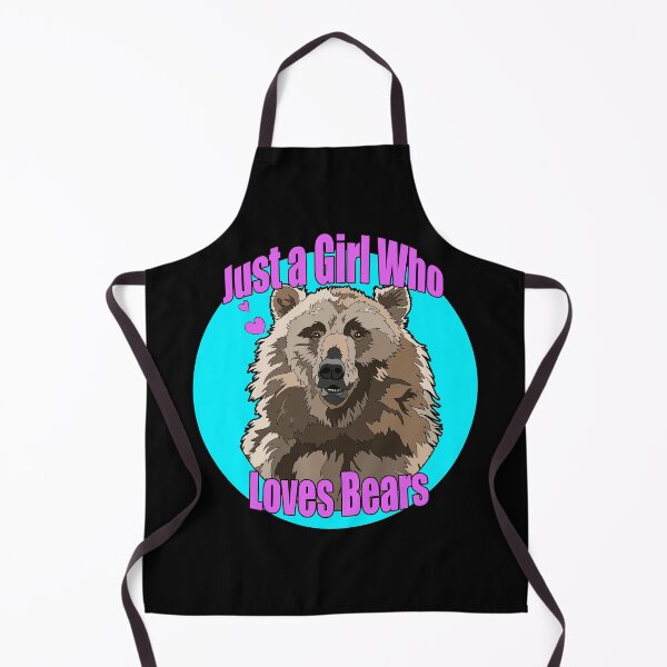 Item preview, Just a Girl who Loves Bears | Gift for Bear Lover designed and sold by Marian Murdoch.