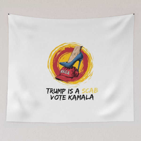 Item preview, Tump-Is-A-Scab-Vote-Kamala designed and sold by Only Legends.
