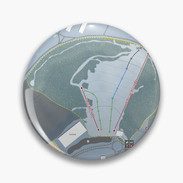 Artikelvorschau, Chapman Hill Resort Trail Map entworfen und verkauft von Mapsynergy.